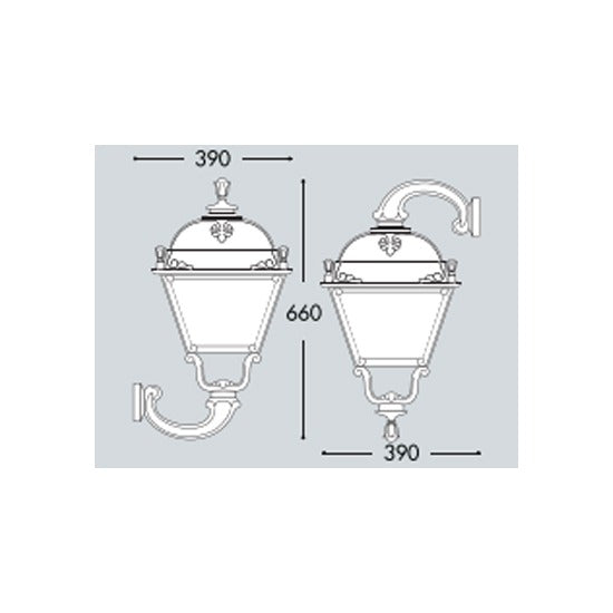 ĐÈN TƯỜNG CHÂU ÂU FUMAGALLI SIMON GX53
